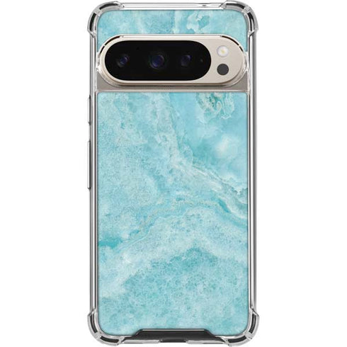 Crystal Turquoise Pixel 9/9 Pro Clear Case